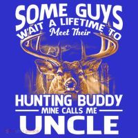 Hunting Buddy Mine Calls Me Uncle Fathers Day Deer Hunter Gift Mousepad thumb 1