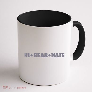 Hi Bear Nate Coffee Mug back