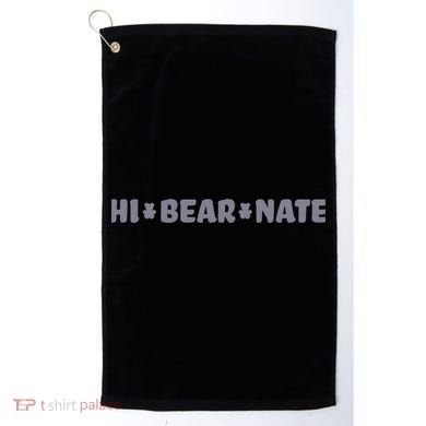Hi Bear Nate Golf Towel