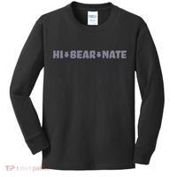 Hi Bear Nate Kids Long Sleeve Shirt thumb 0