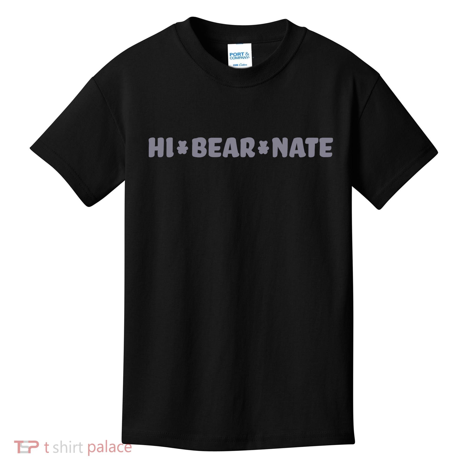 Hi Bear Nate Kids T-Shirt