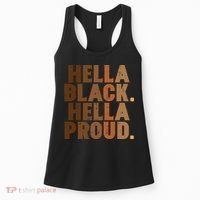 Hella Black Proud History Month African Pride Women's Tank Top thumb 0