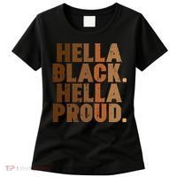 Hella Black Proud History Month African Pride Women's T-Shirt thumb 0