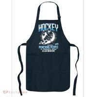 Hockey Because Punching People Ice Hockey Elsewhere Gift Apron thumb 0