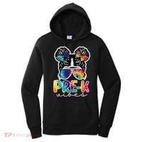 Hair Bun Pre K Vibes Back To School Women's Hoodie thumb 0