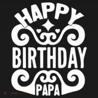 Happy Birthday Papa, World's Best Papa Gift For Dad Fathers Day Women's Tank Top thumb 5