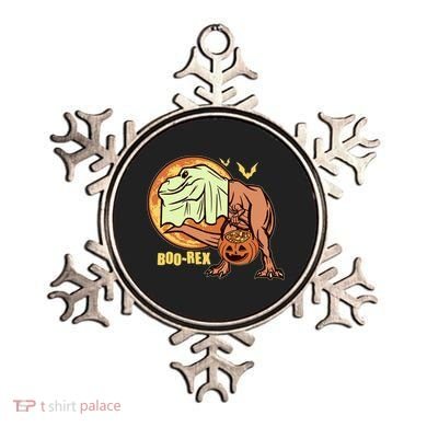 Halloween Boo Rex Trex Dinosaur Ghost Ornament