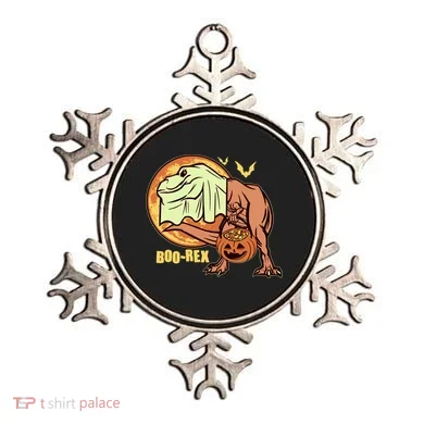 Halloween Boo Rex Trex Dinosaur Ghost Ornament
