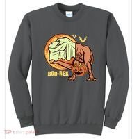Halloween Boo Rex Trex Dinosaur Ghost Sweatshirt thumb 0