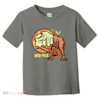 Halloween Boo Rex Trex Dinosaur Ghost Toddler T-Shirt thumb 0