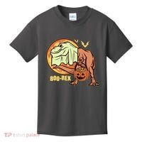 Halloween Boo Rex Trex Dinosaur Ghost Kids T-Shirt thumb 0