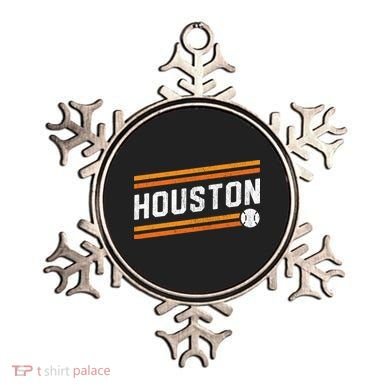 Houston Baseball Retro Vintage Ornament