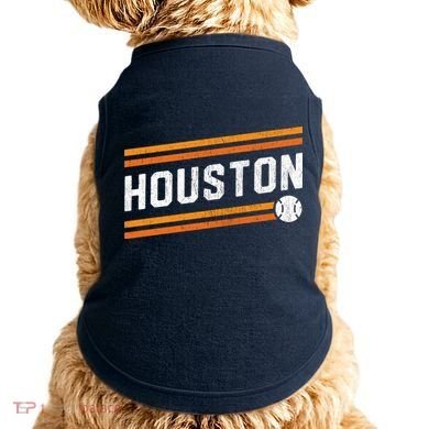 Houston Baseball Retro Vintage Doggie Tank