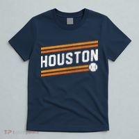 Houston Baseball Retro Vintage T-Shirt thumb 5
