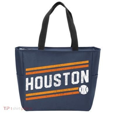 Houston Baseball Retro Vintage Tote Bag