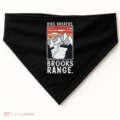 Hiking Brooks Range USA-Made Doggie Bandana