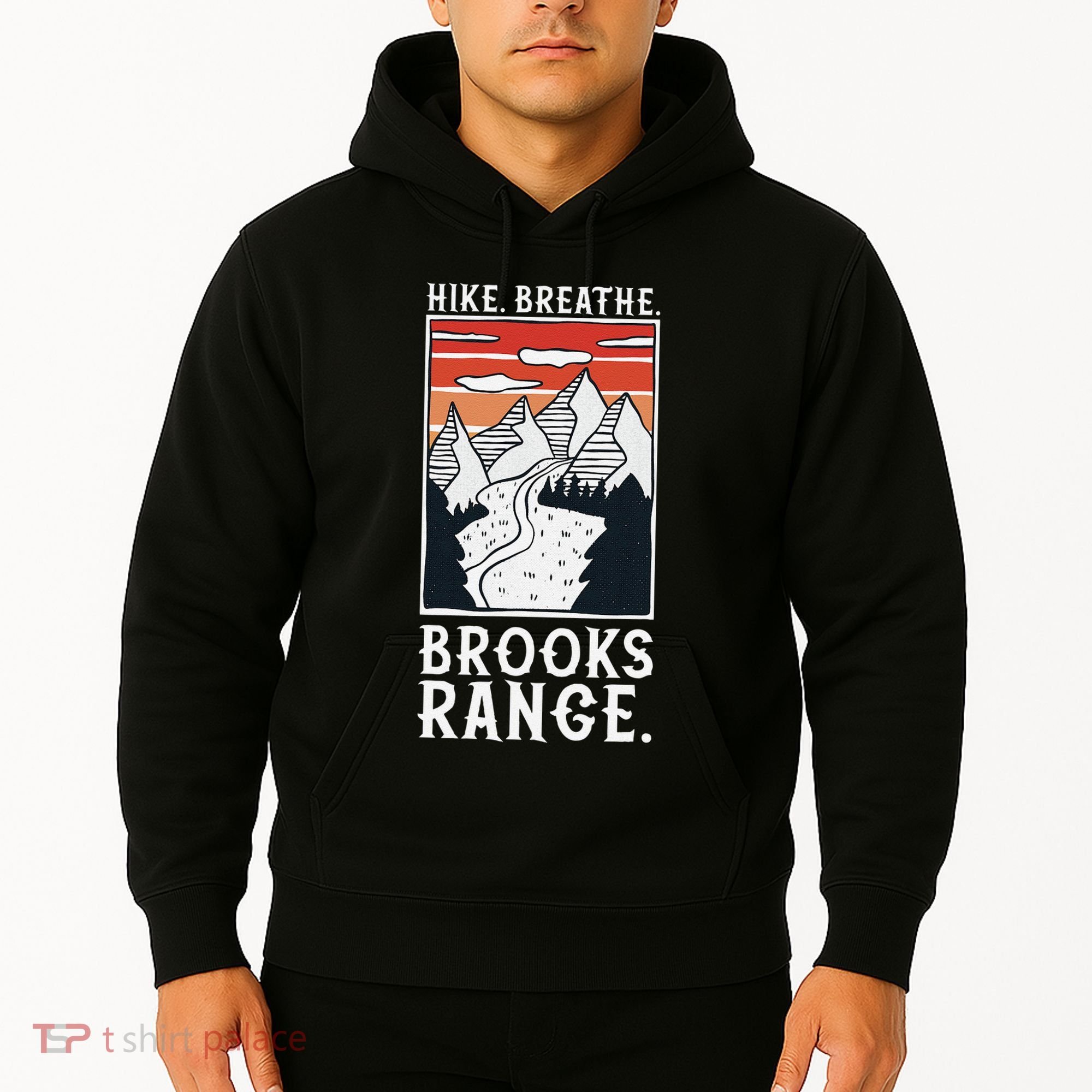 Hiking Brooks Range Hoodie