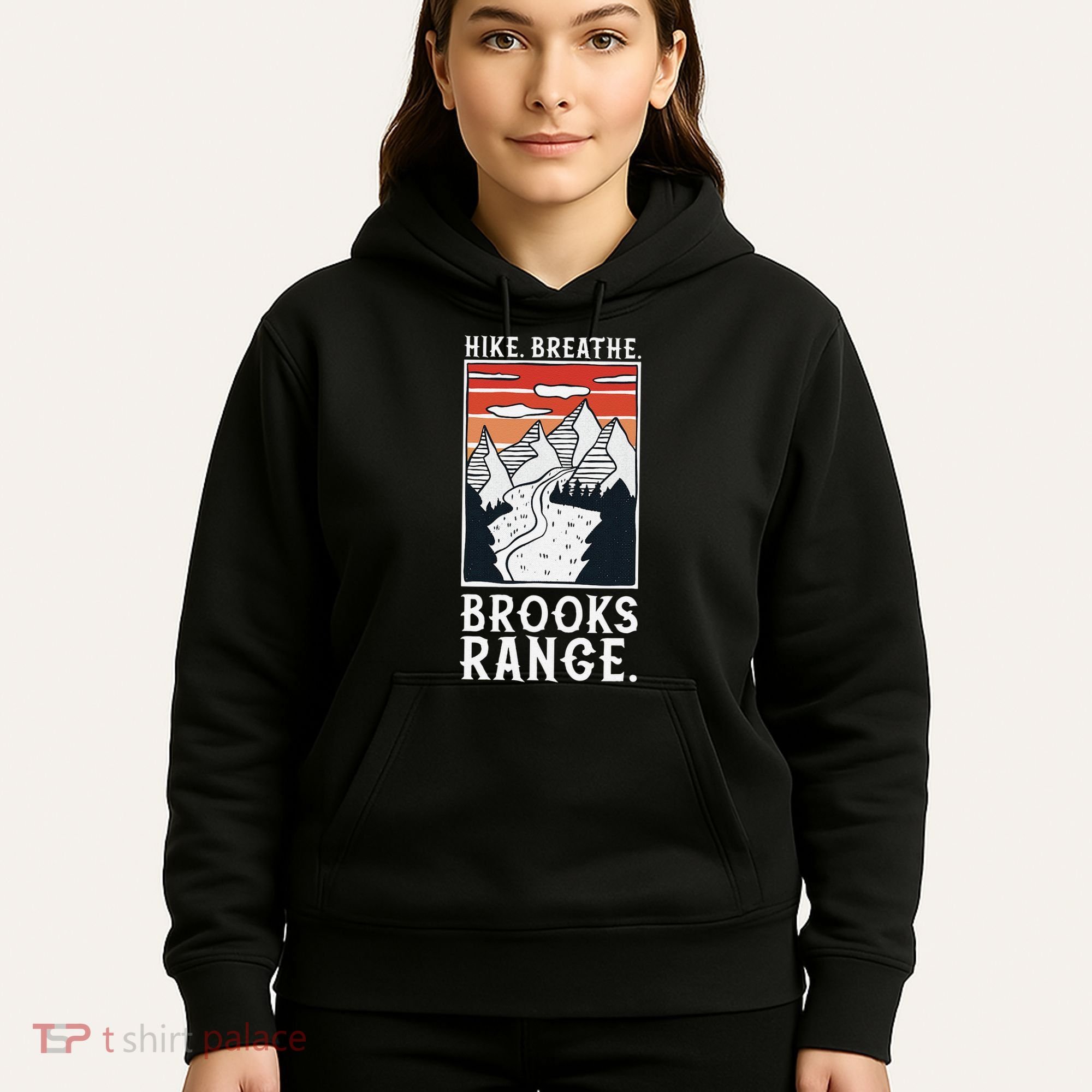Hiking Brooks Range Hoodie
