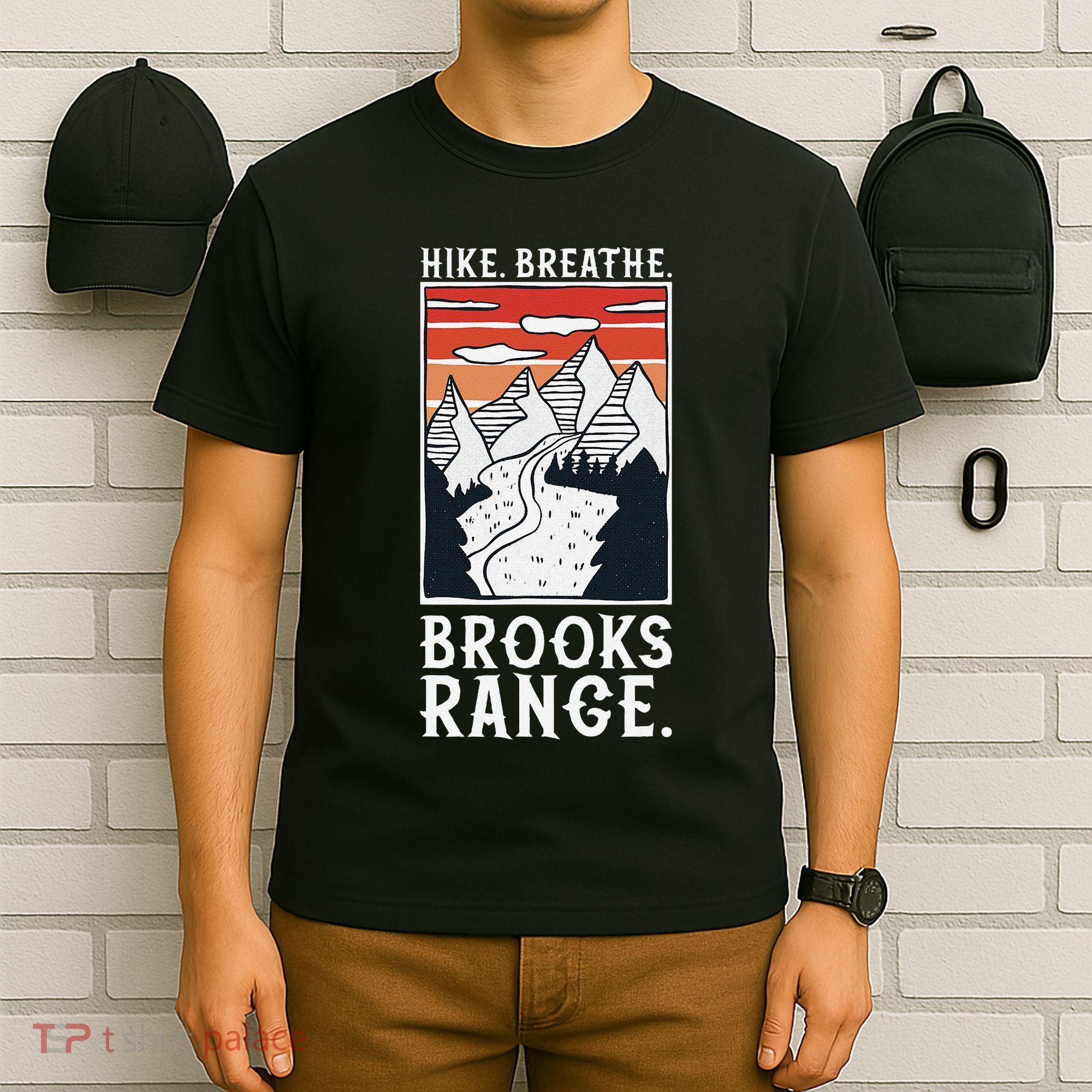 Hiking Brooks Range T-Shirt