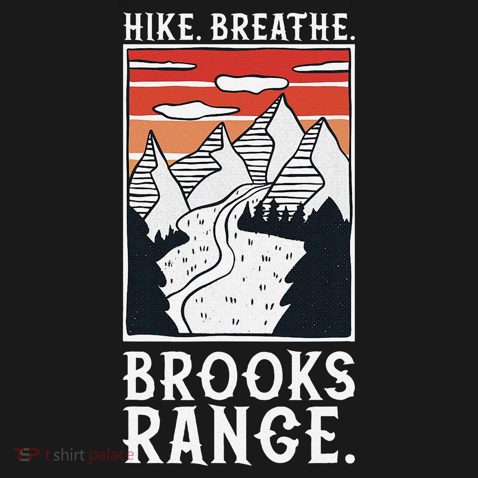 Hiking Brooks Range T-Shirt