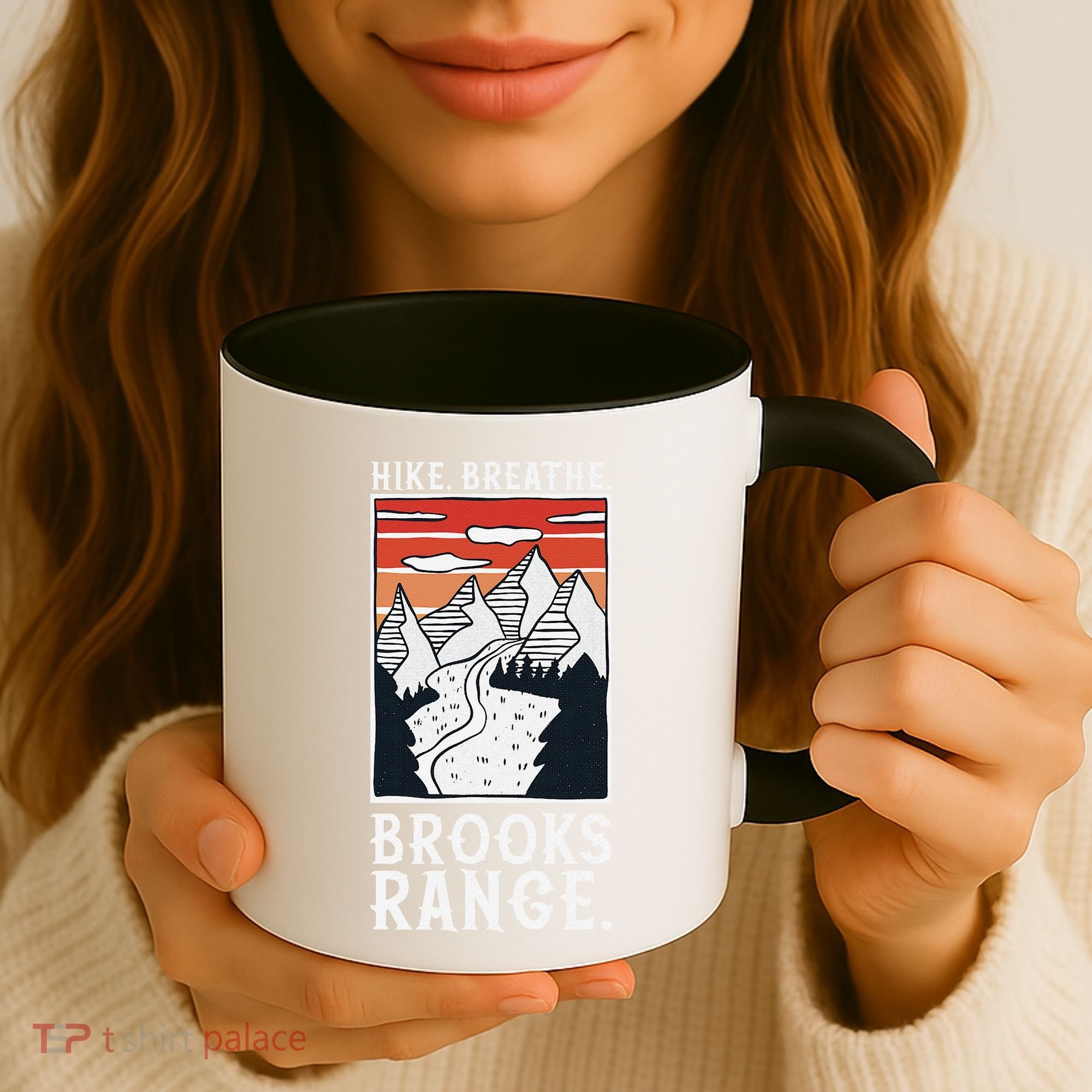 Hiking Brooks Range Coffee Mug