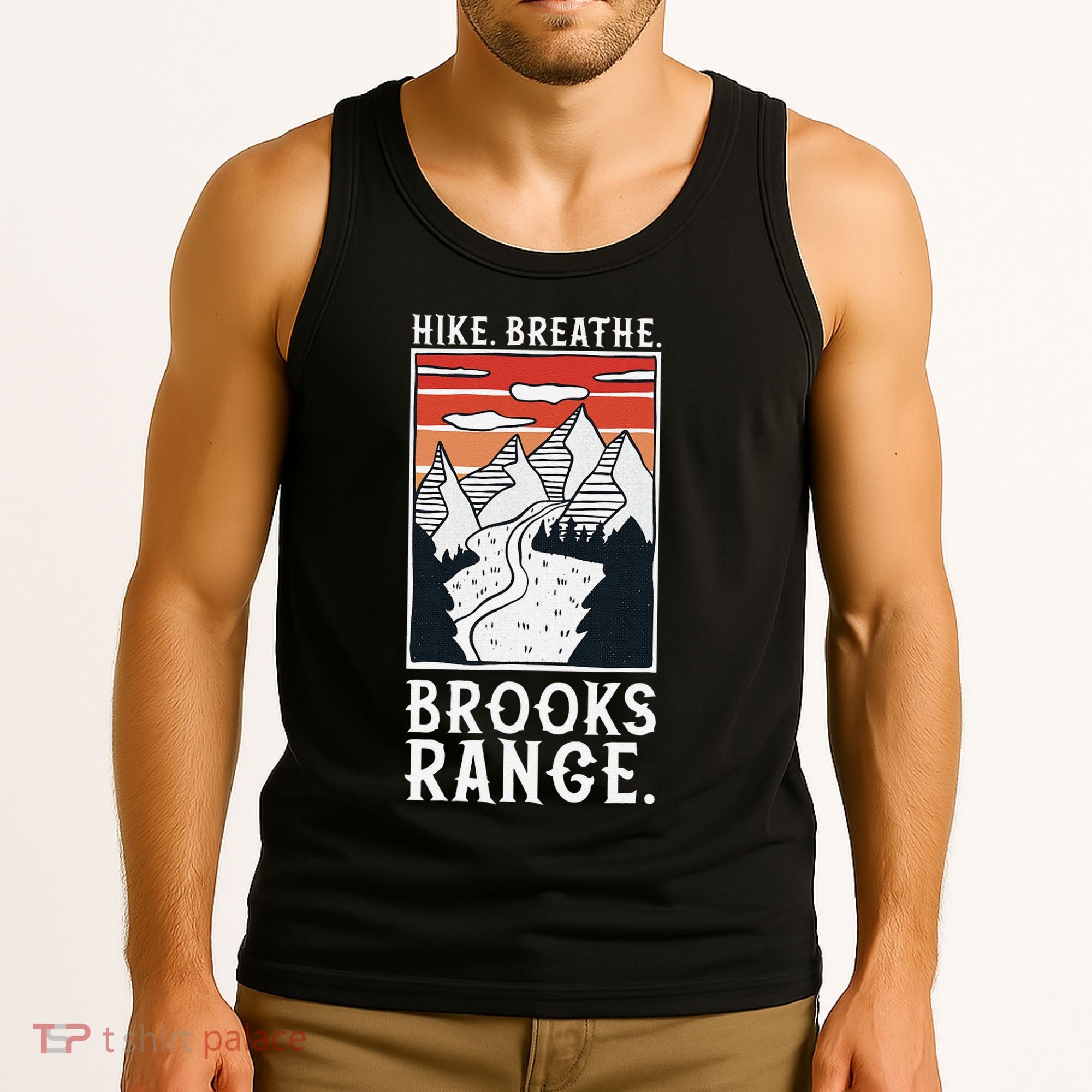 Hiking Brooks Range Tank Top