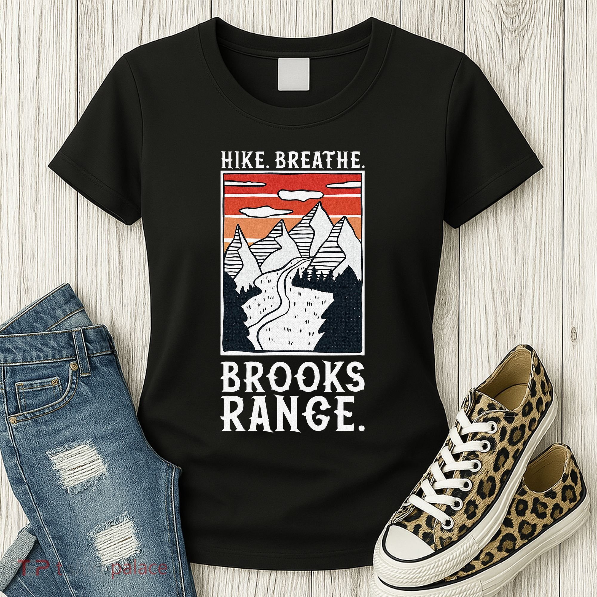Hiking Brooks Range Women's T-Shirt