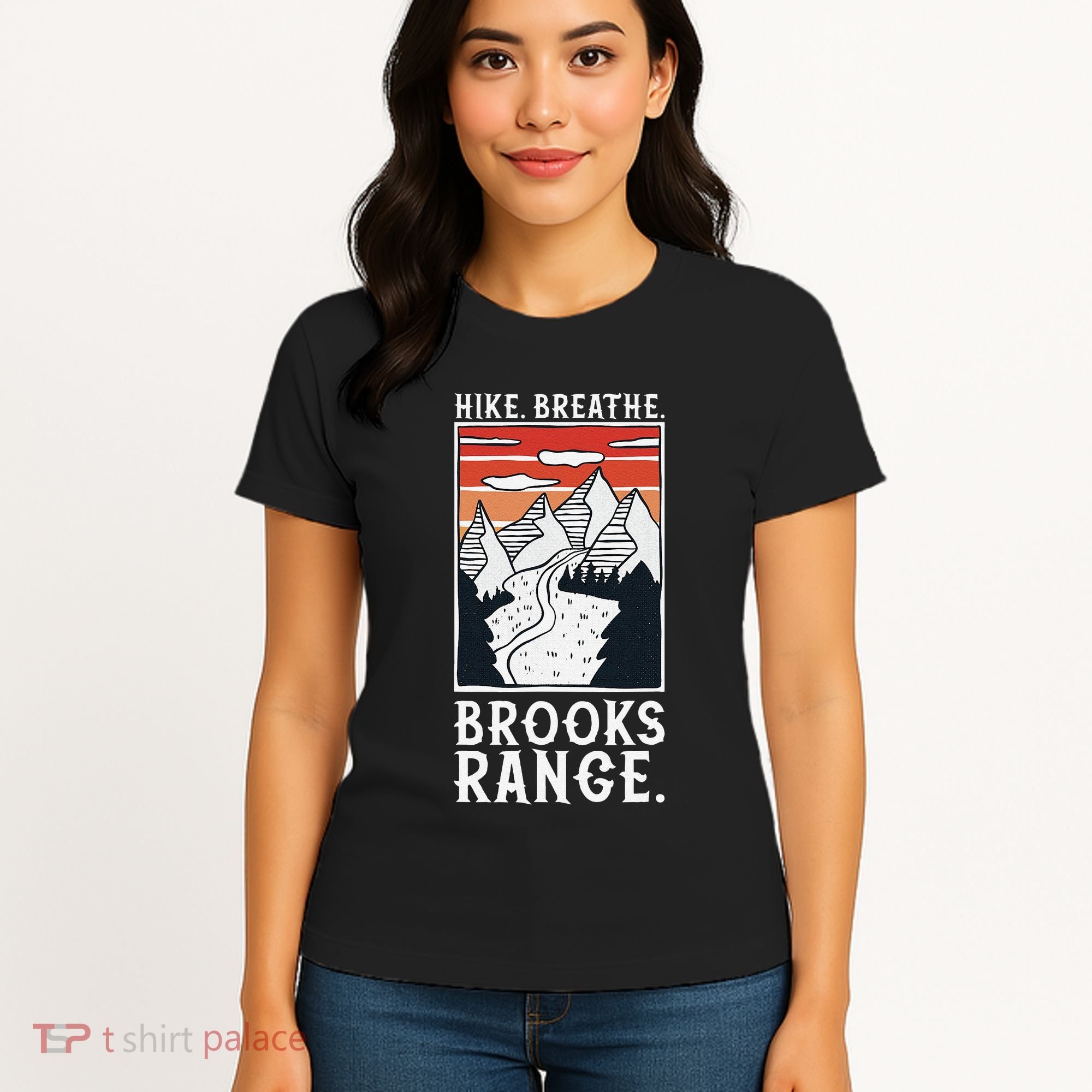 Hiking Brooks Range Women's T-Shirt