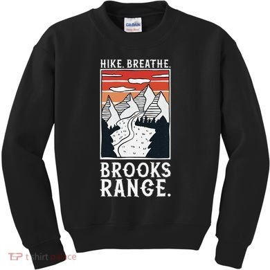 Hiking Brooks Range Kids Sweatshirt