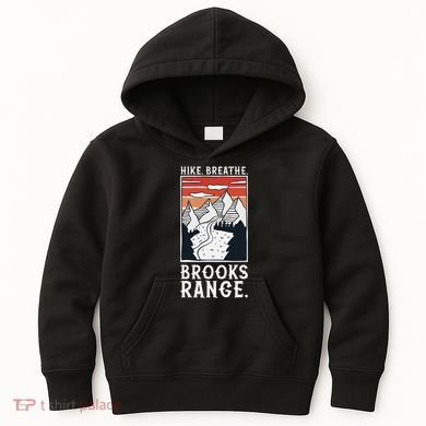 Hiking Brooks Range Kids Hoodie