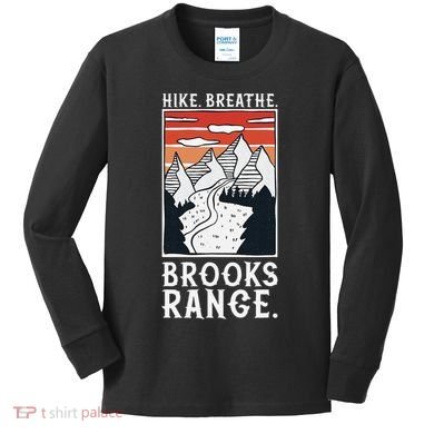 Hiking Brooks Range Kids Long Sleeve Shirt