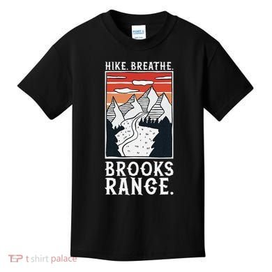 Hiking Brooks Range Kids T-Shirt