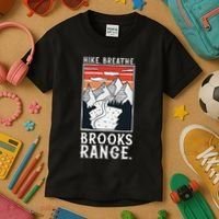Hiking Brooks Range Kids T-Shirt thumb 3