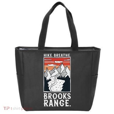 Hiking Brooks Range Tote Bag