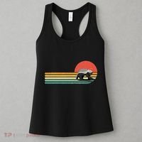 Honey Badger Retro Style Wild Animal Lover Zookeeper Women's Tank Top thumb 3