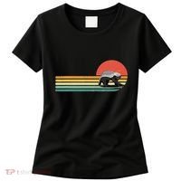 Honey Badger Retro Style Wild Animal Lover Zookeeper Women's T-Shirt thumb 0