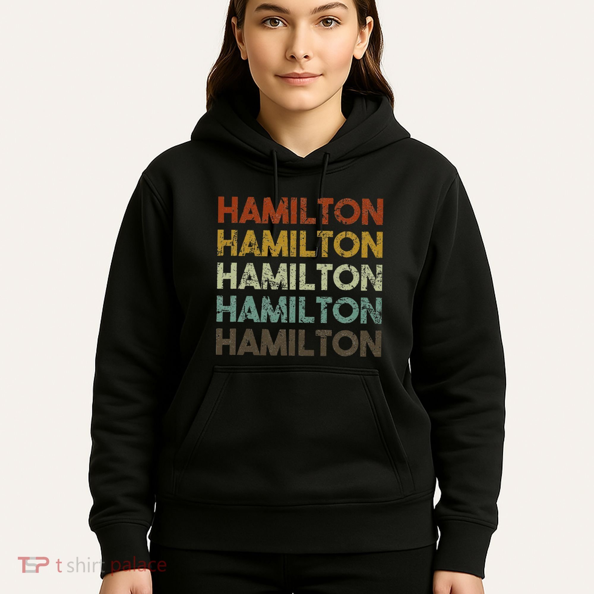 Hamilton Bermuda Retro Style Hoodie