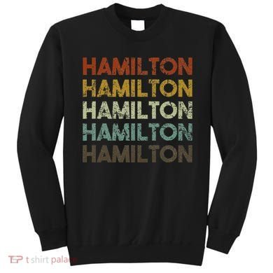 Hamilton Bermuda Retro Style Sweatshirt