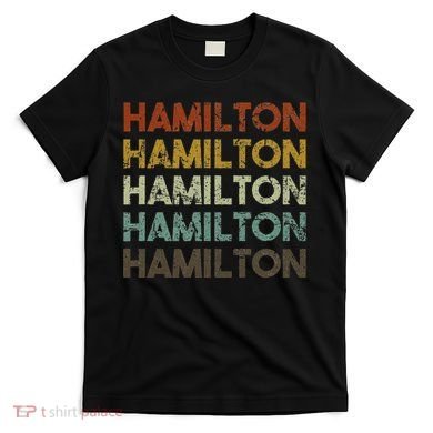 Hamilton Bermuda Retro Style T-Shirt