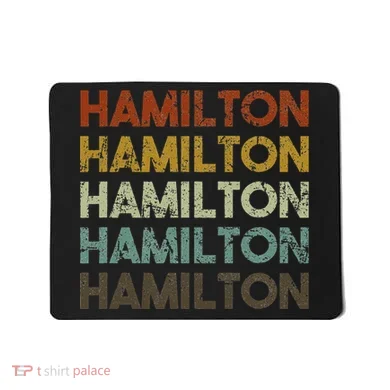 Hamilton Bermuda Retro Style Mousepad