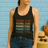 Hamilton Bermuda Retro Style Women's Tank Top thumb 2