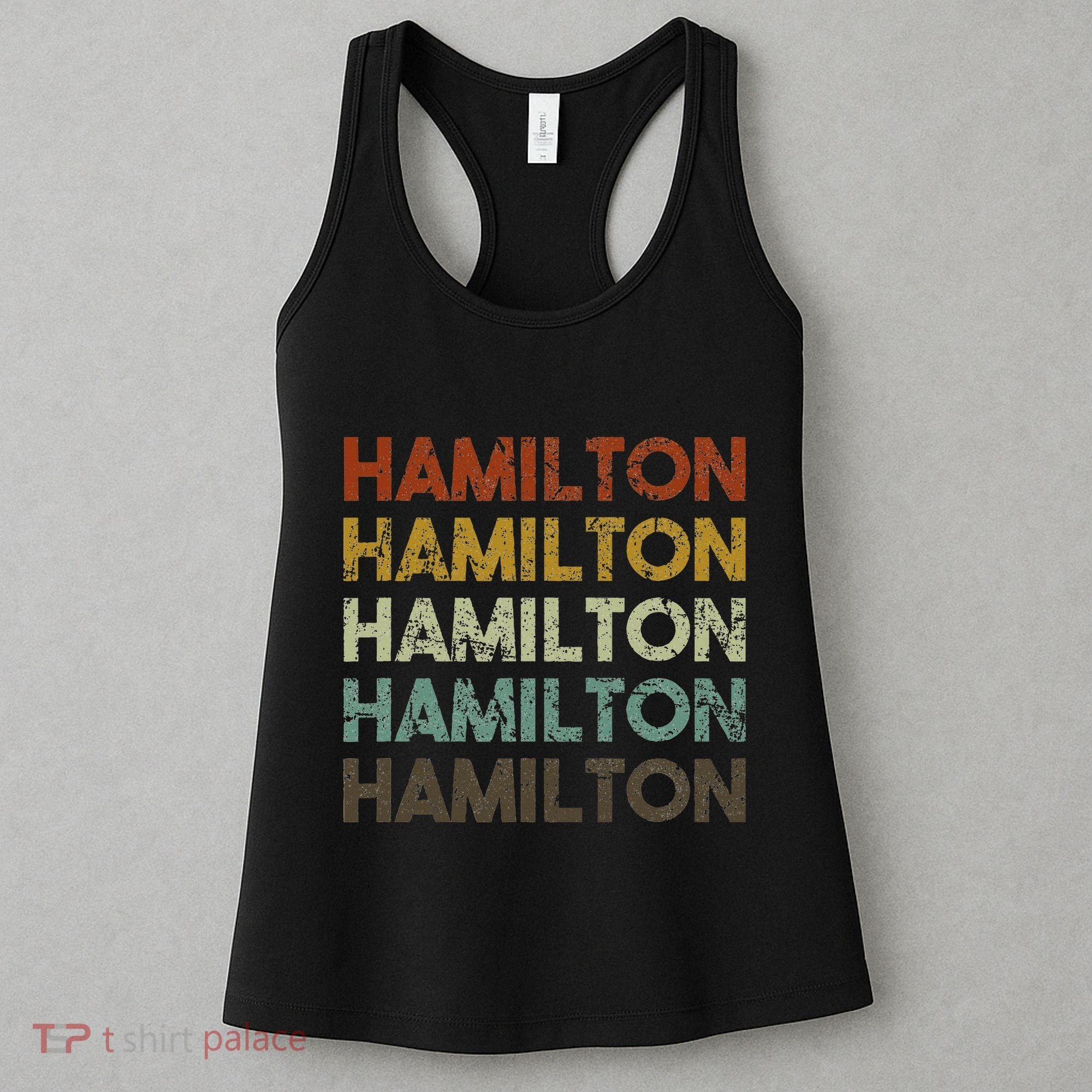 Hamilton Bermuda Retro Style Women's Tank Top