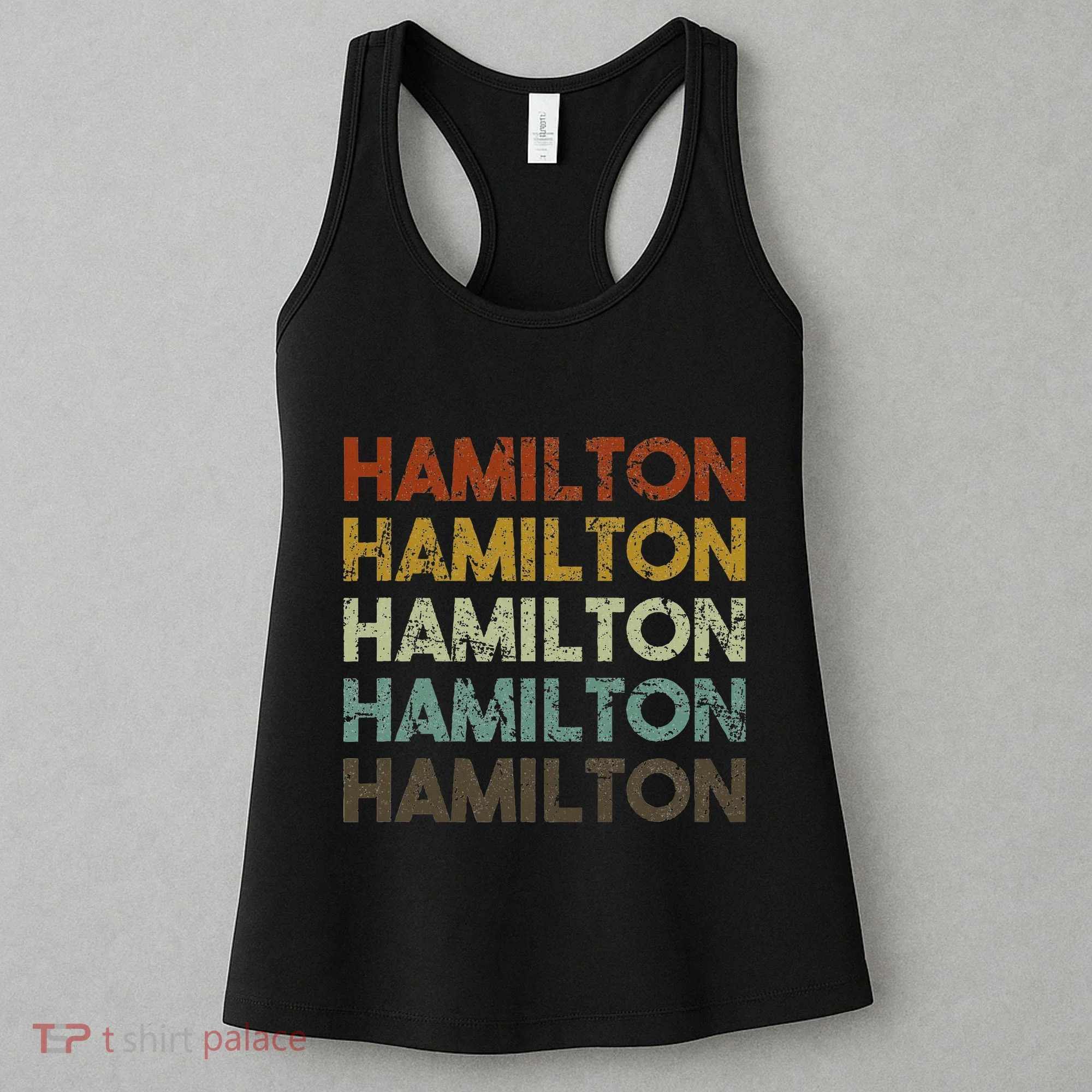 Hamilton Bermuda Retro Style Women's Tank Top