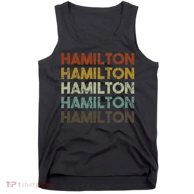 Hamilton Bermuda Retro Style Tank Top