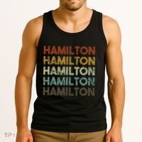 Hamilton Bermuda Retro Style Tank Top thumb 3