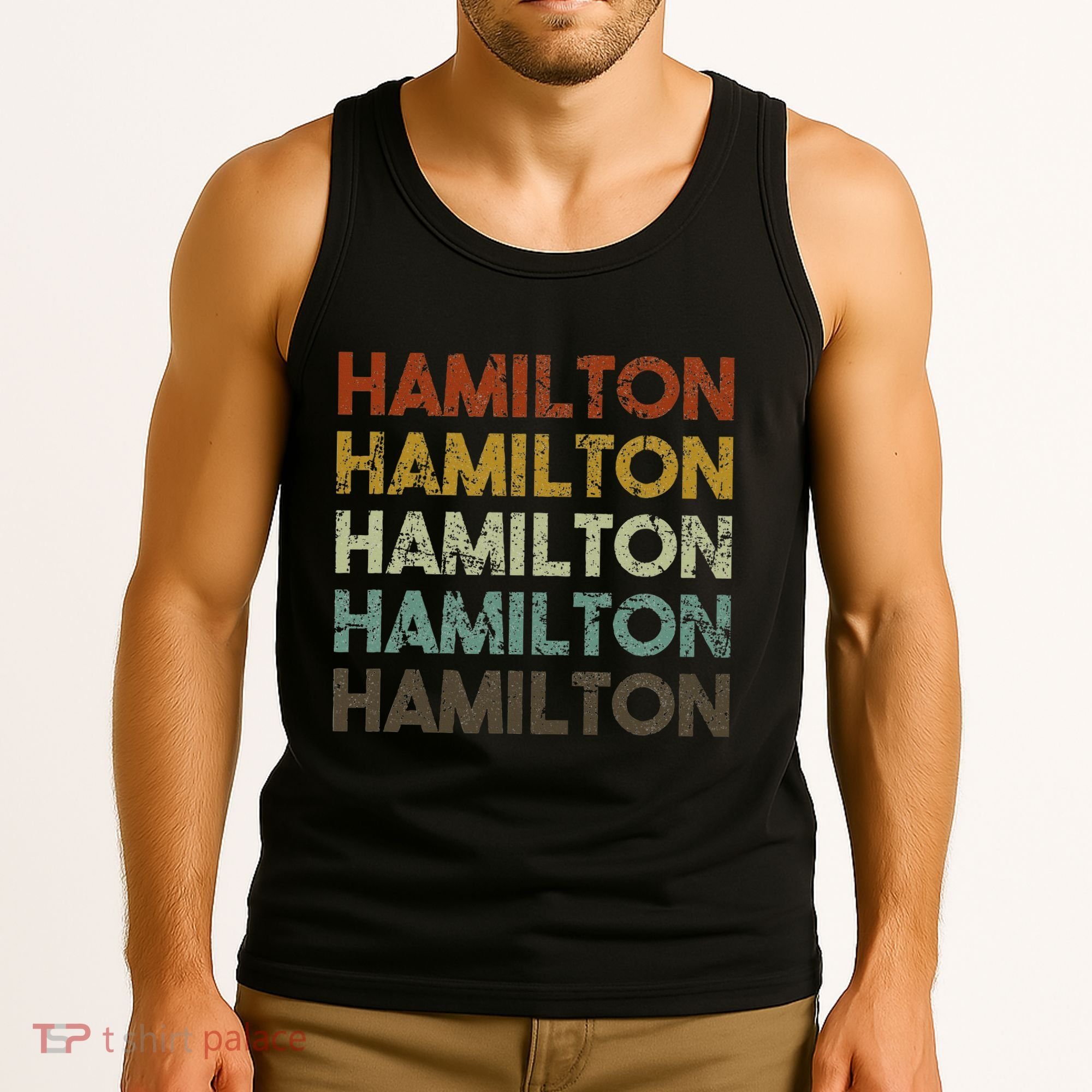 Hamilton Bermuda Retro Style Tank Top