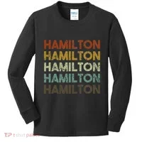 Hamilton Bermuda Retro Style Kids Long Sleeve Shirt thumb 0