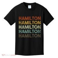 Hamilton Bermuda Retro Style Kids T-Shirt thumb 0