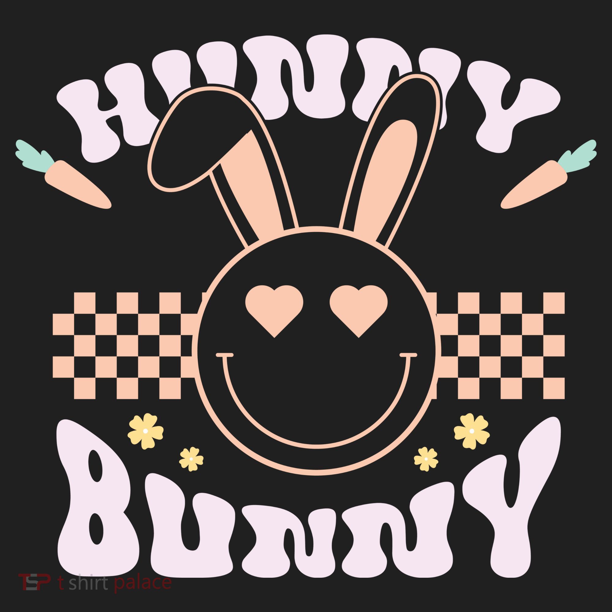 Hunny Bunny Retro Easter Holiday Women's Sweatshirt