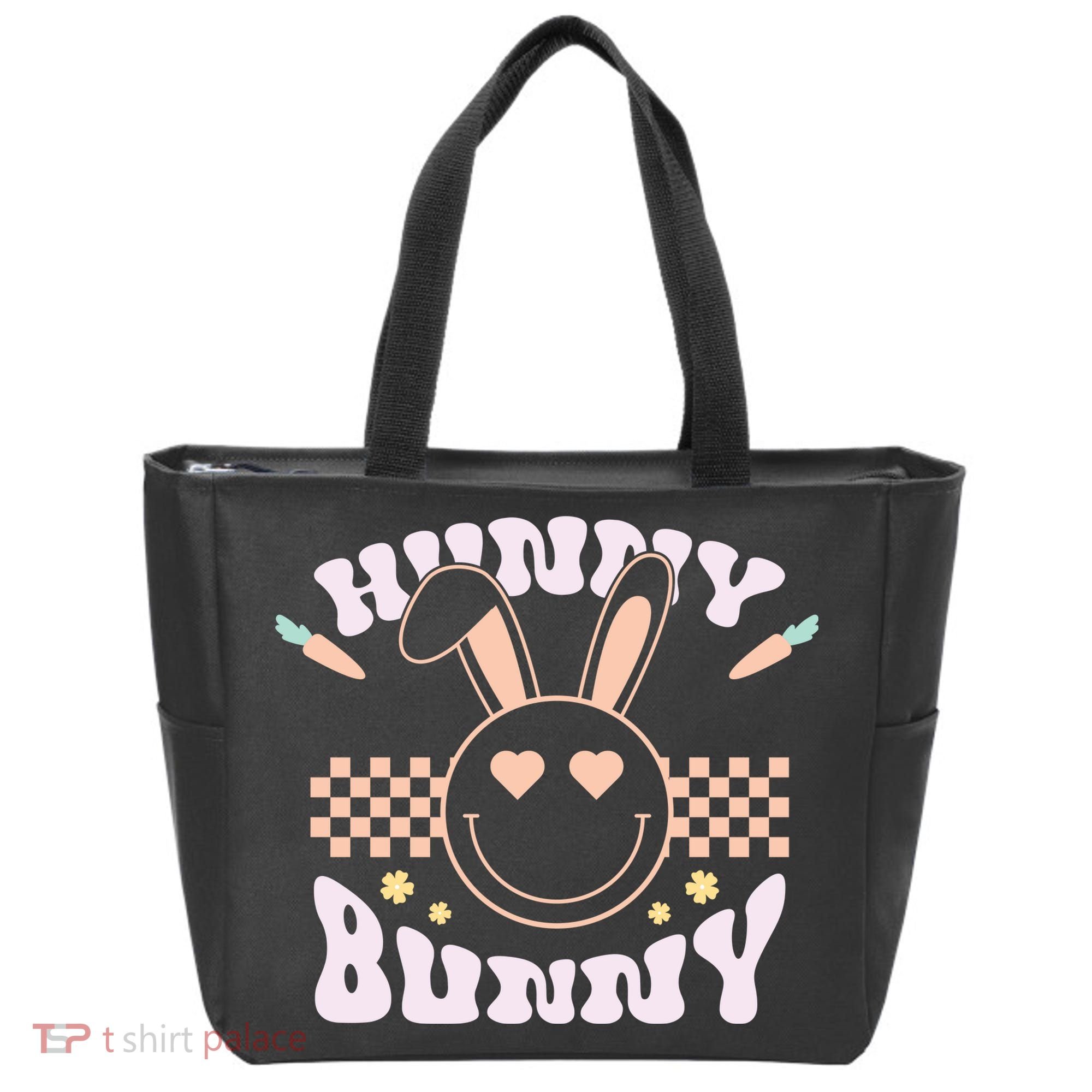 Hunny Bunny Retro Easter Holiday Tote Bag